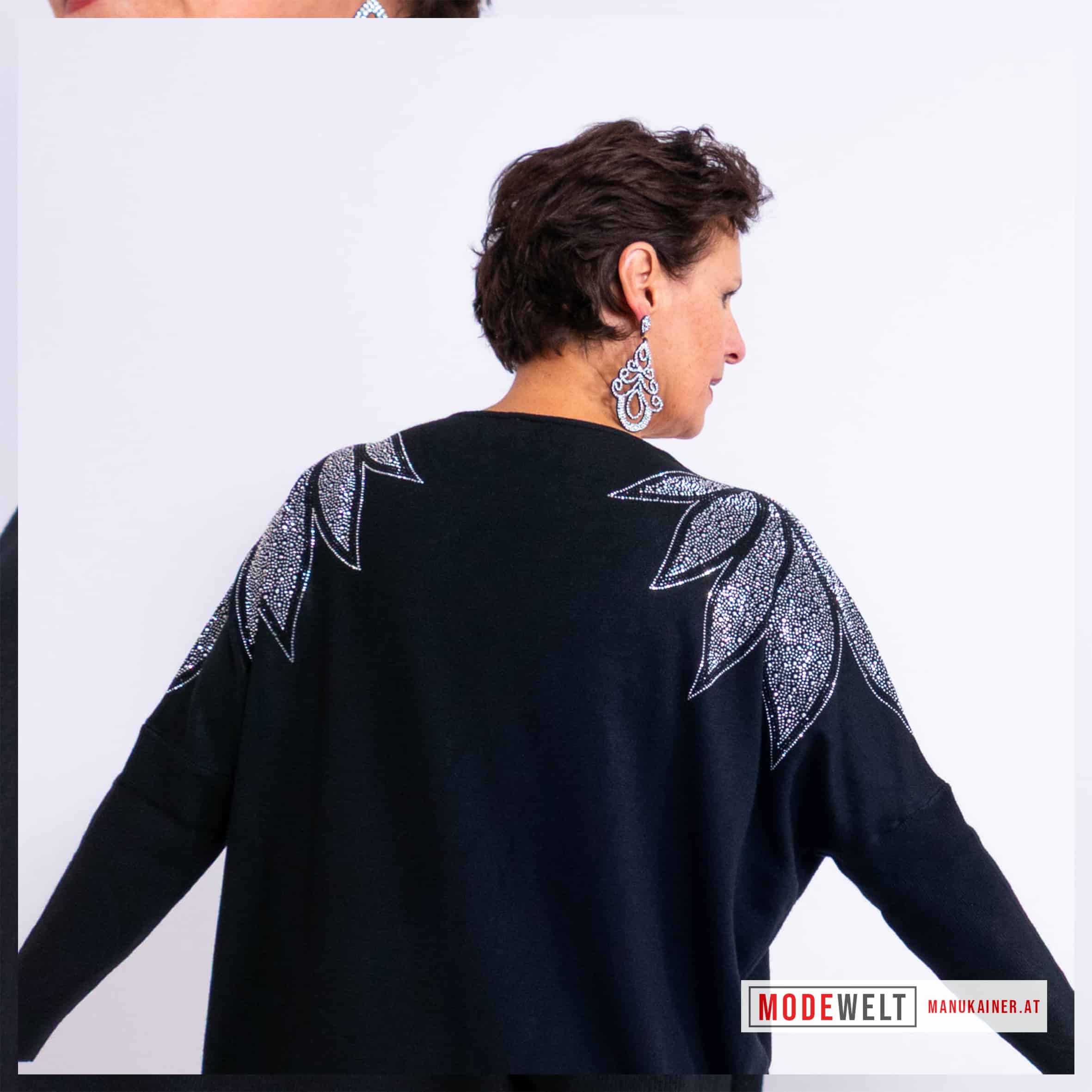 Glitter Pulli Glamour Royal |Gr. UNI 38-48|, Anr.: 4184 – Bild 5