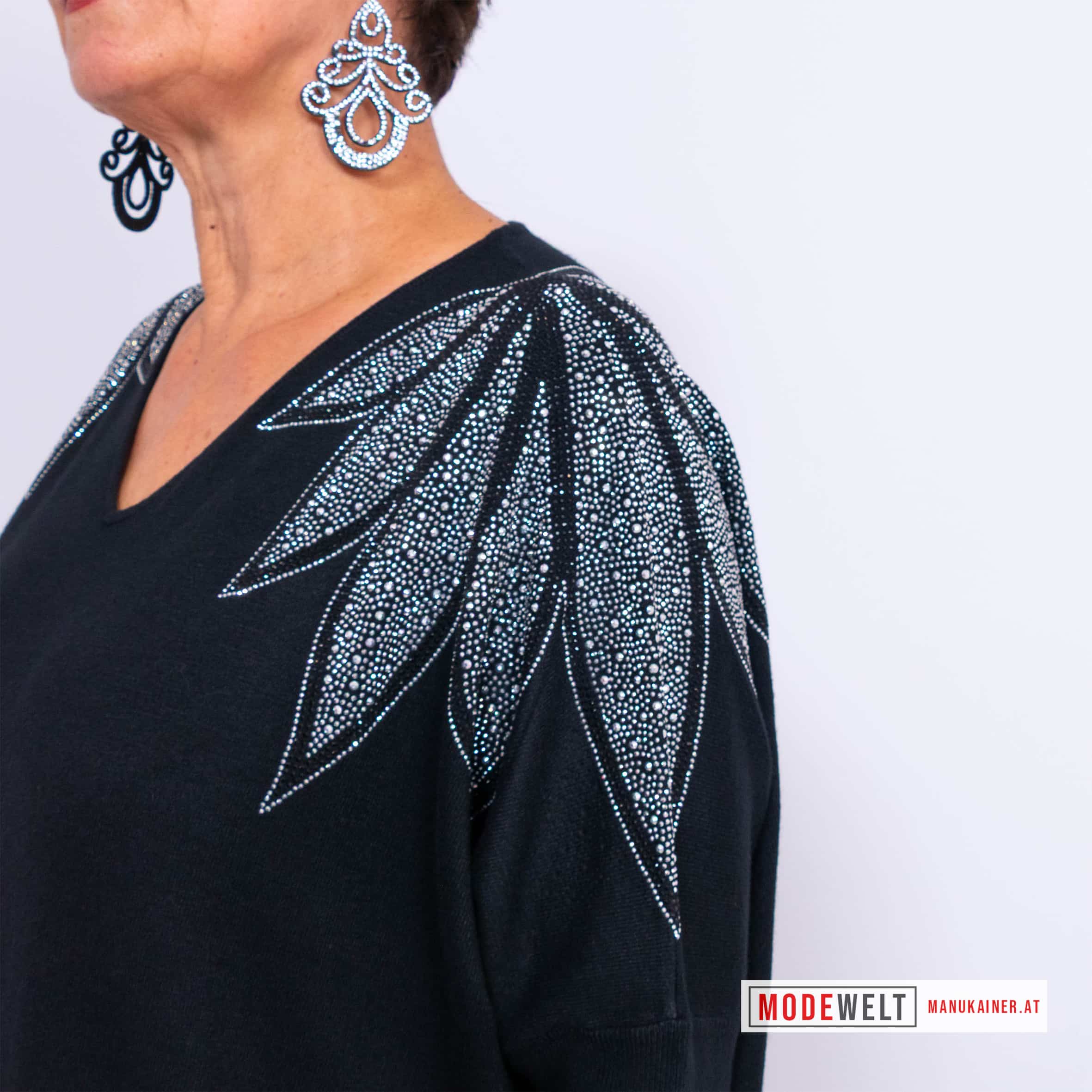 Glitter Pulli Glamour Royal |Gr. UNI 38-48|, Anr.: 4184 – Bild 6