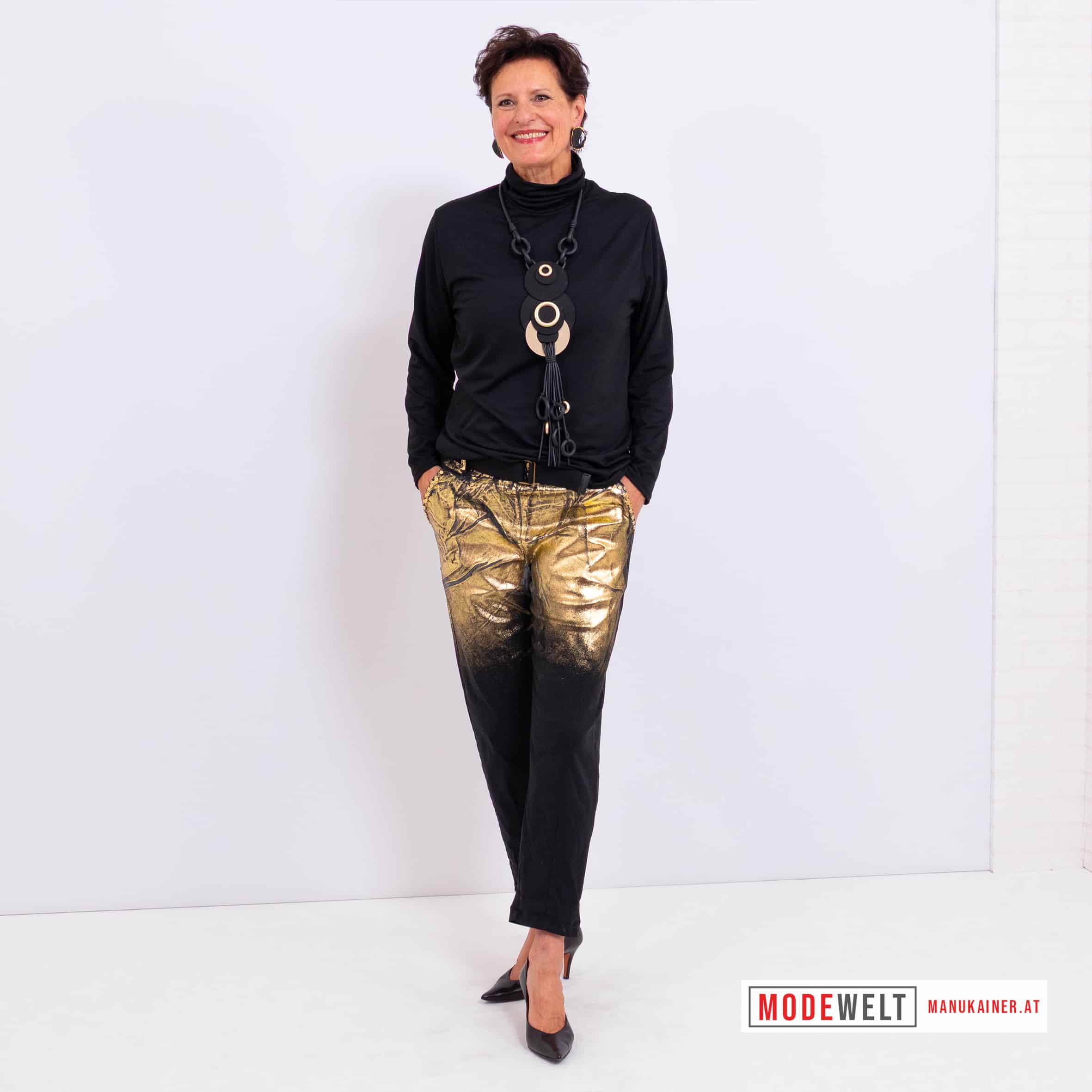 DesignHose Golden Touch |Gr. UNI 38-42|, Anr.: 4188 – Bild 3