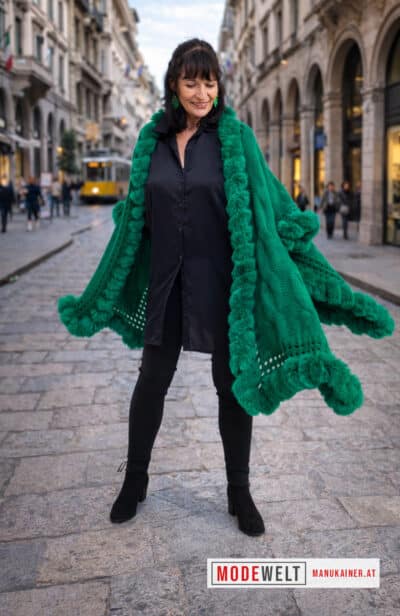 Edelponcho Alexa Green |Gr. UNI|, Anr.: 4202