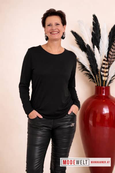 Shirt Basic Dream Longsleeve Black |Gr. UNI 36-48|, Anr.: 4233