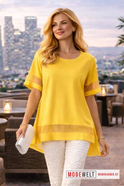 DesignShirt Sandria Gelb |Gr. UNI 36-48+|, Anr.: 4235