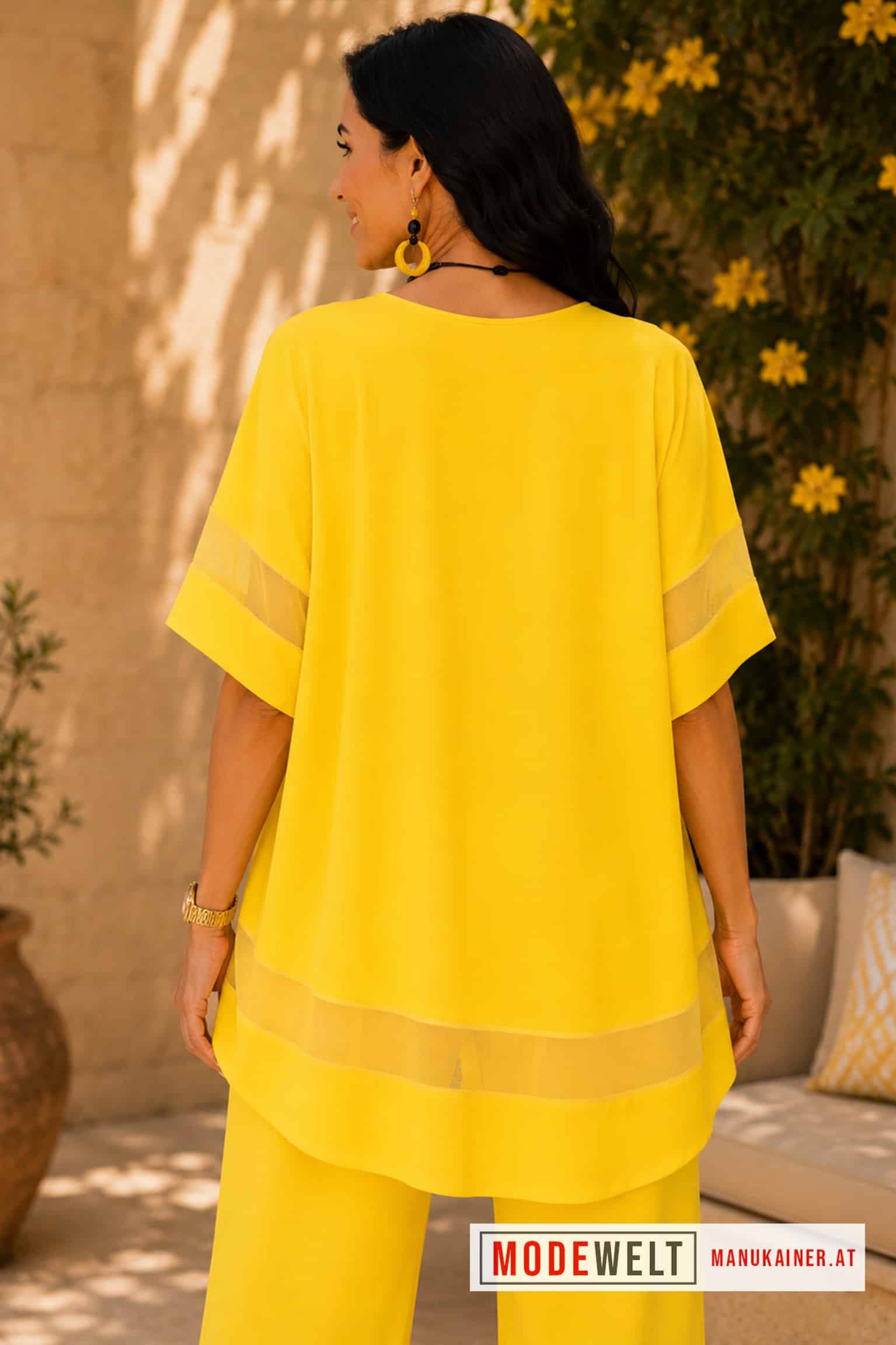 DesignShirt Sandria Gelb |Gr. UNI 36-48+|, Anr.: 4235 – Bild 4
