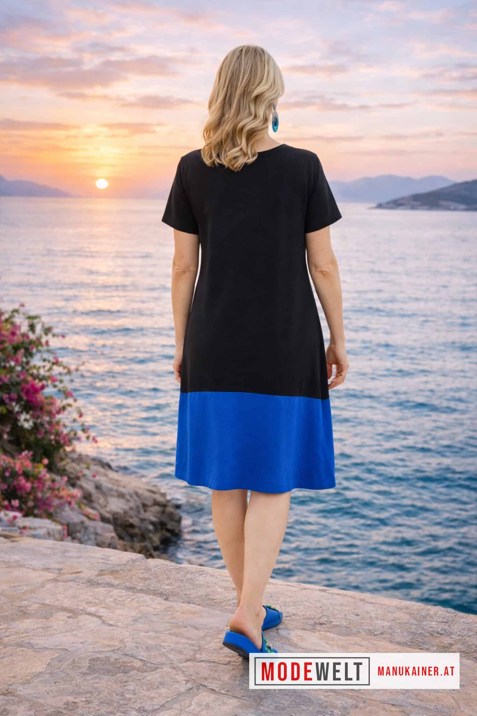 Kleid Azure Elegance |Gr. UNI 38-46|, Anr.: 4246 – Bild 4