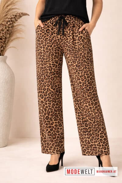 Trendhose Leopard Legero |Gr. UNI 36-48+|, Anr.: 4257