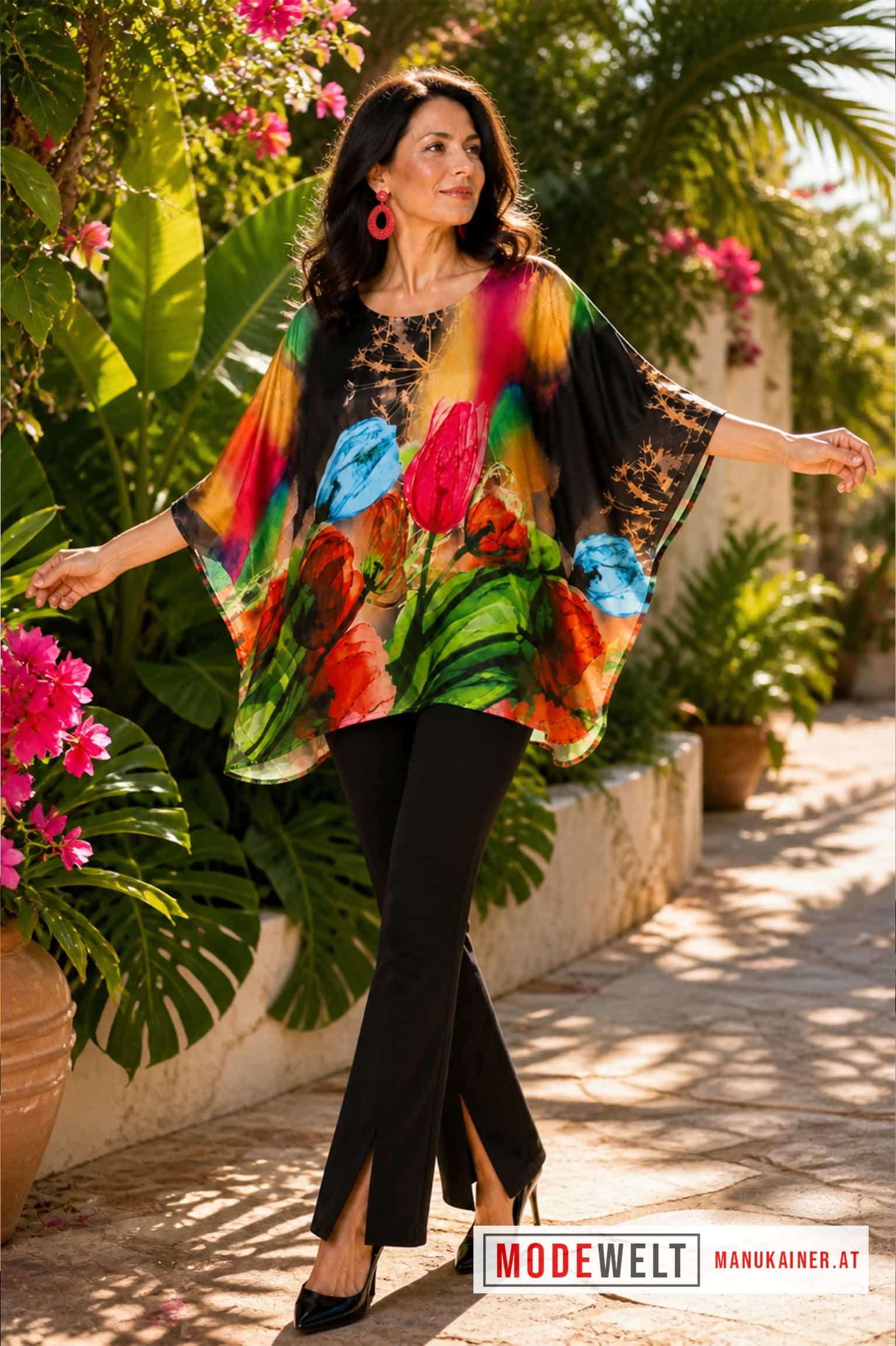 SeidenfeelBlusenShirt Bellissima |Gr. UNI 38-48+|, Anr.: 4282 – Bild 2