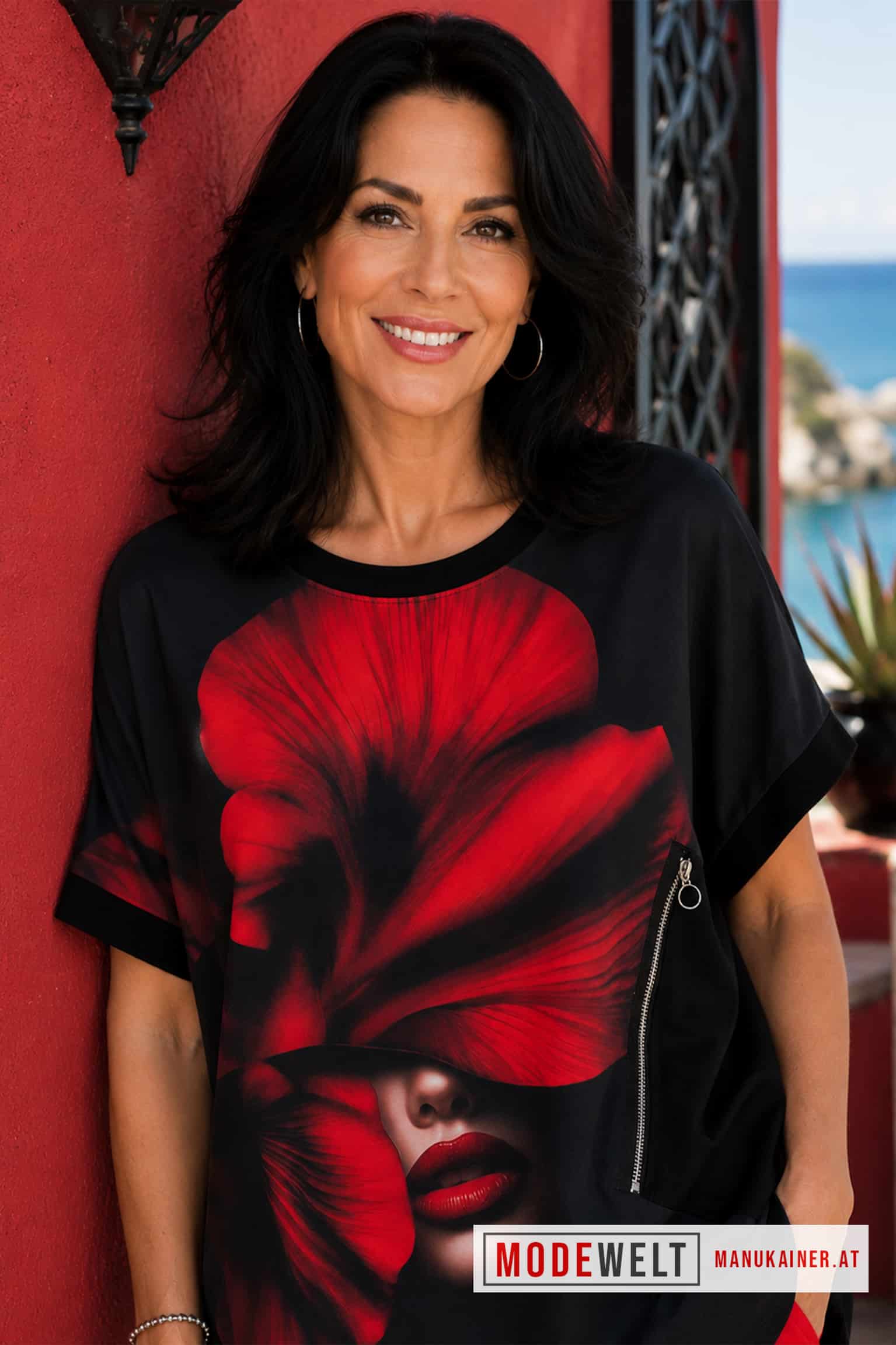 ShirtTunika Lady Red |Gr. UNI 38-48|, Anr.: 4287 – Bild 3