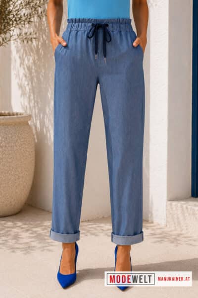 DesignHose Helena Jeansblau |Gr. 38-48+|, Anr.: 4288