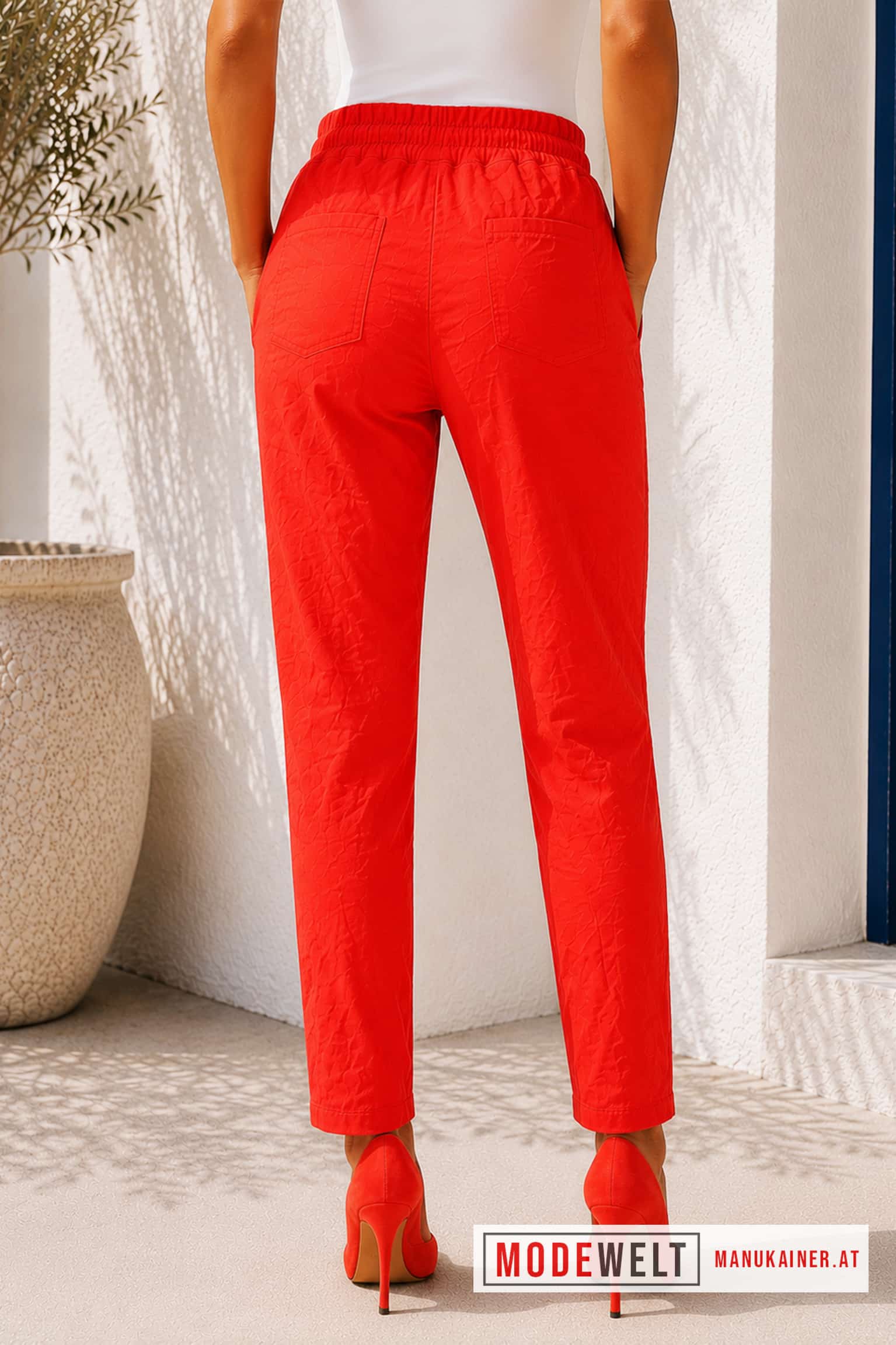 DesignCrashHose RedOrange |Gr. 36 bis 48|, Anr.: 3741 – Bild 3