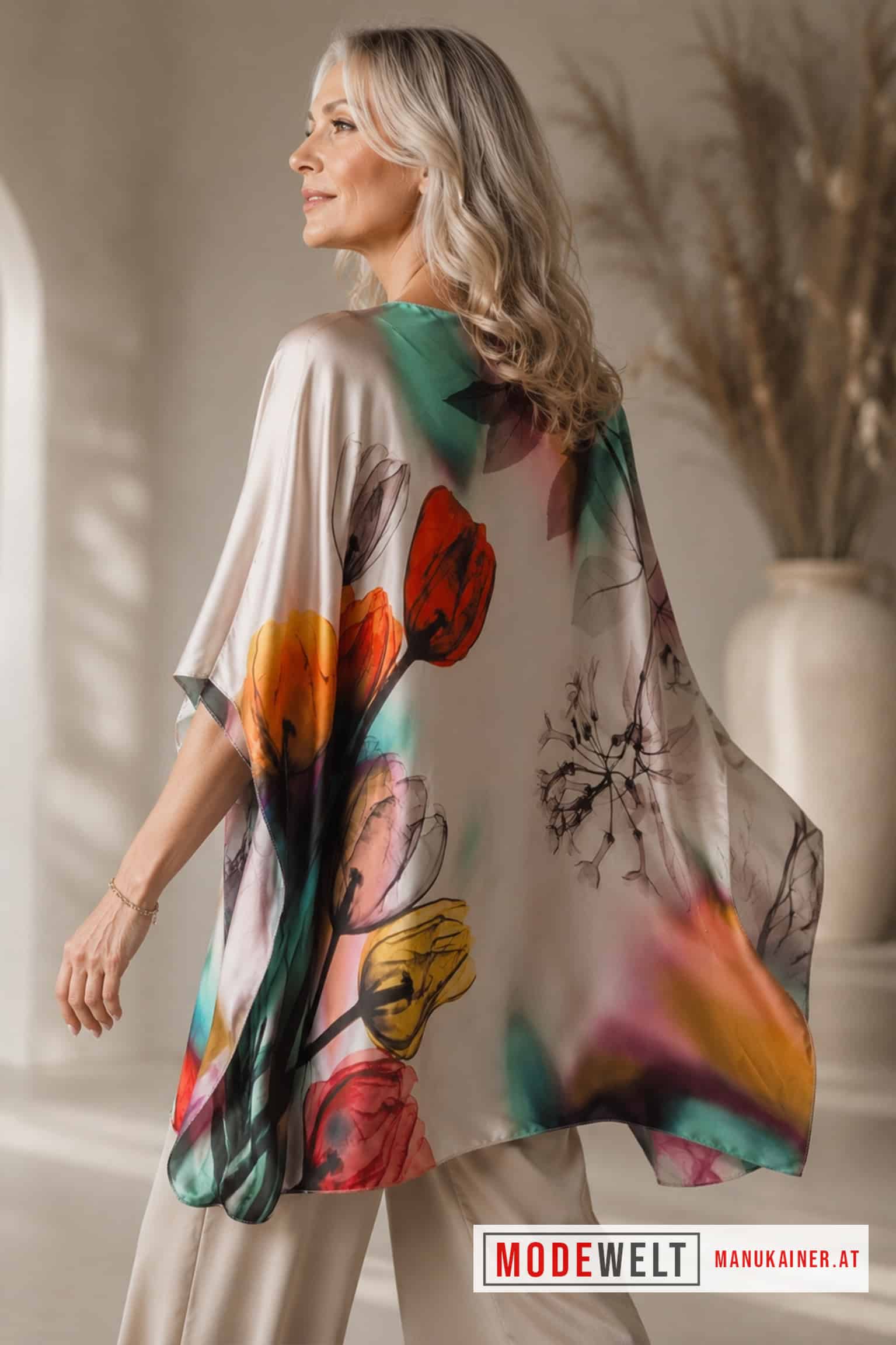 PonchoBluse "Beauty" |Gr. UNI 36-48|, Anr.: 4296 – Bild 6