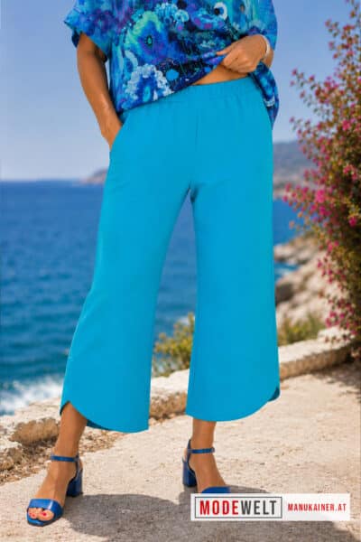 ViscoseHose Sommertraum Türkis |Gr. 38 bis 48+|, Anr.: 4304