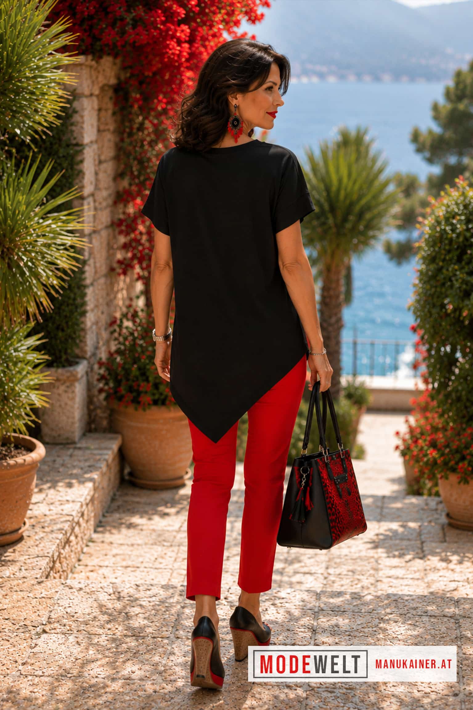 ShirtTunika Red Rose |Gr. UNI 38-46|, Anr.: 4322 – Bild 4