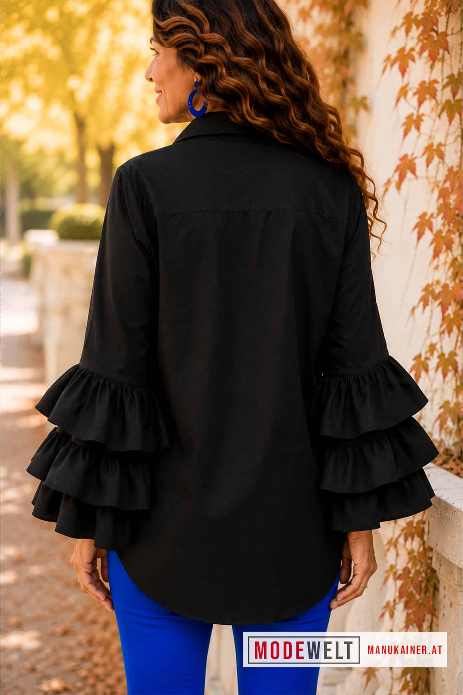 Tunika LILIANA Black |Gr. UNI 40-48+|, Anr.: 4330 – Bild 5