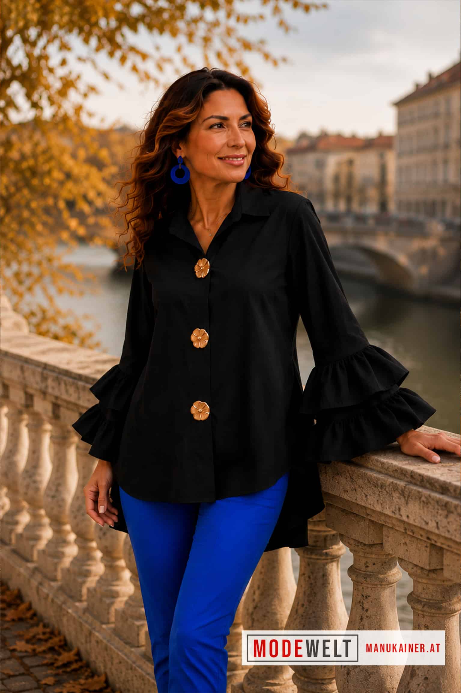 Tunika LILIANA Black |Gr. UNI 40-48+|, Anr.: 4330 – Bild 7