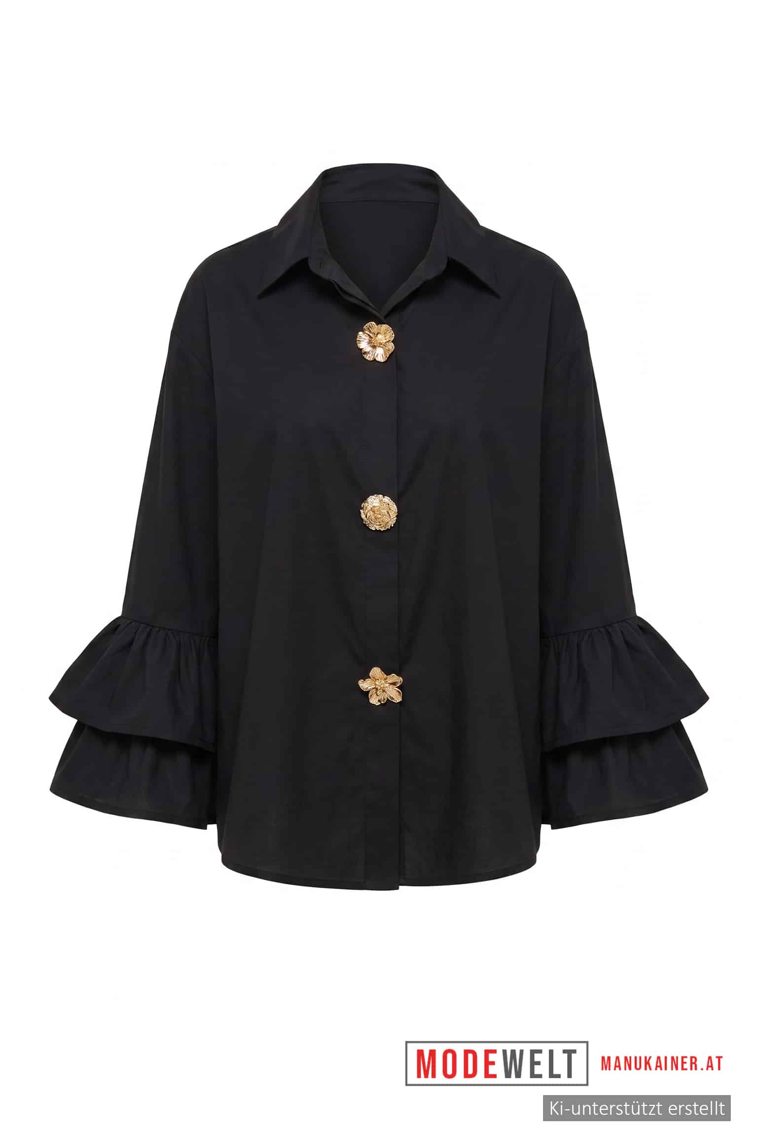 Tunika LILIANA Black |Gr. UNI 40-48+|, Anr.: 4330 – Bild 9