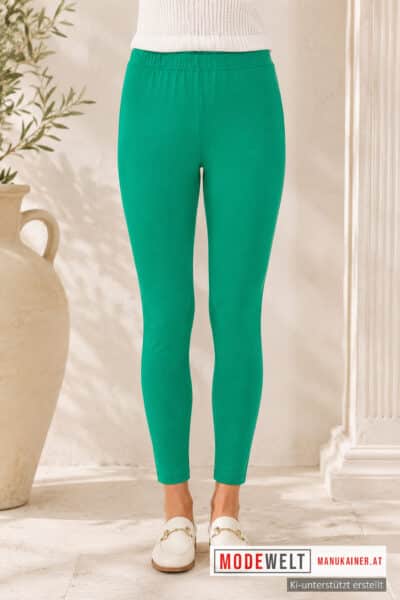 Legging Grün von MEKSTONE |Gr. 36 bis 42|, Anr.: 4339