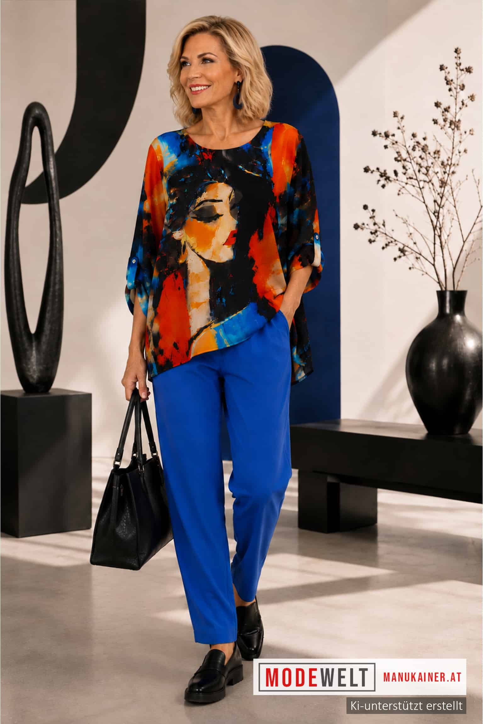 SeidenfeelBlusenShirt Lady Powerful |Gr. UNI 38-48+|, Anr.: 4340 – Bild 5