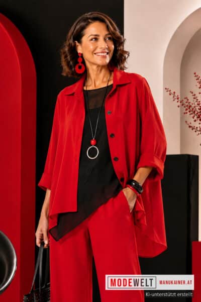 TrendJacke Flamenco Star Rosso |Gr. UNI 40-48+|, Anr.: 4346