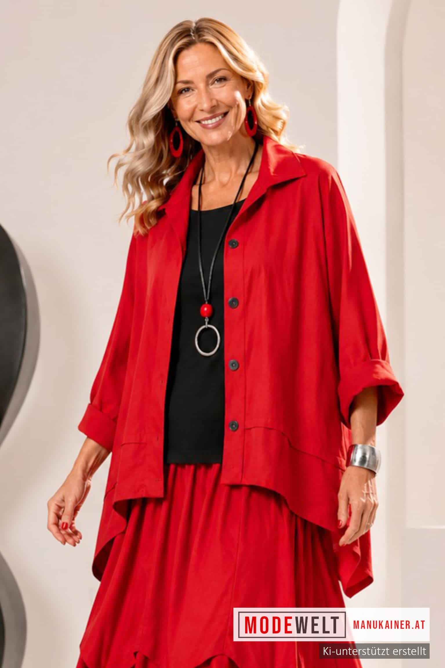 TrendJacke Flamenco Star Rosso |Gr. UNI 40-48+|, Anr.: 4346 – Bild 3