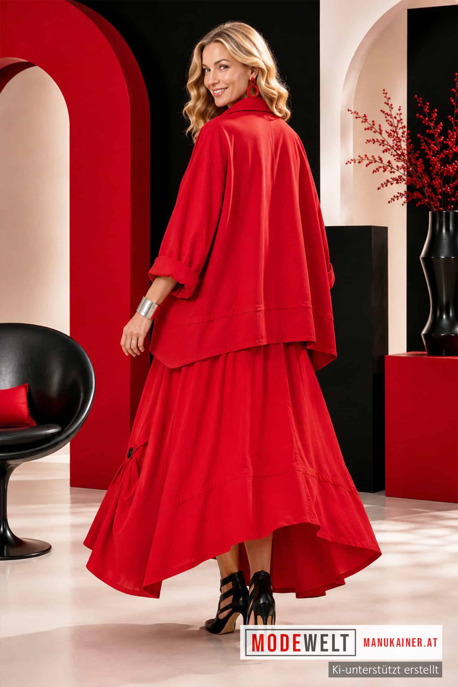 TrendJacke Flamenco Star Rosso |Gr. UNI 40-48+|, Anr.: 4346 – Bild 4