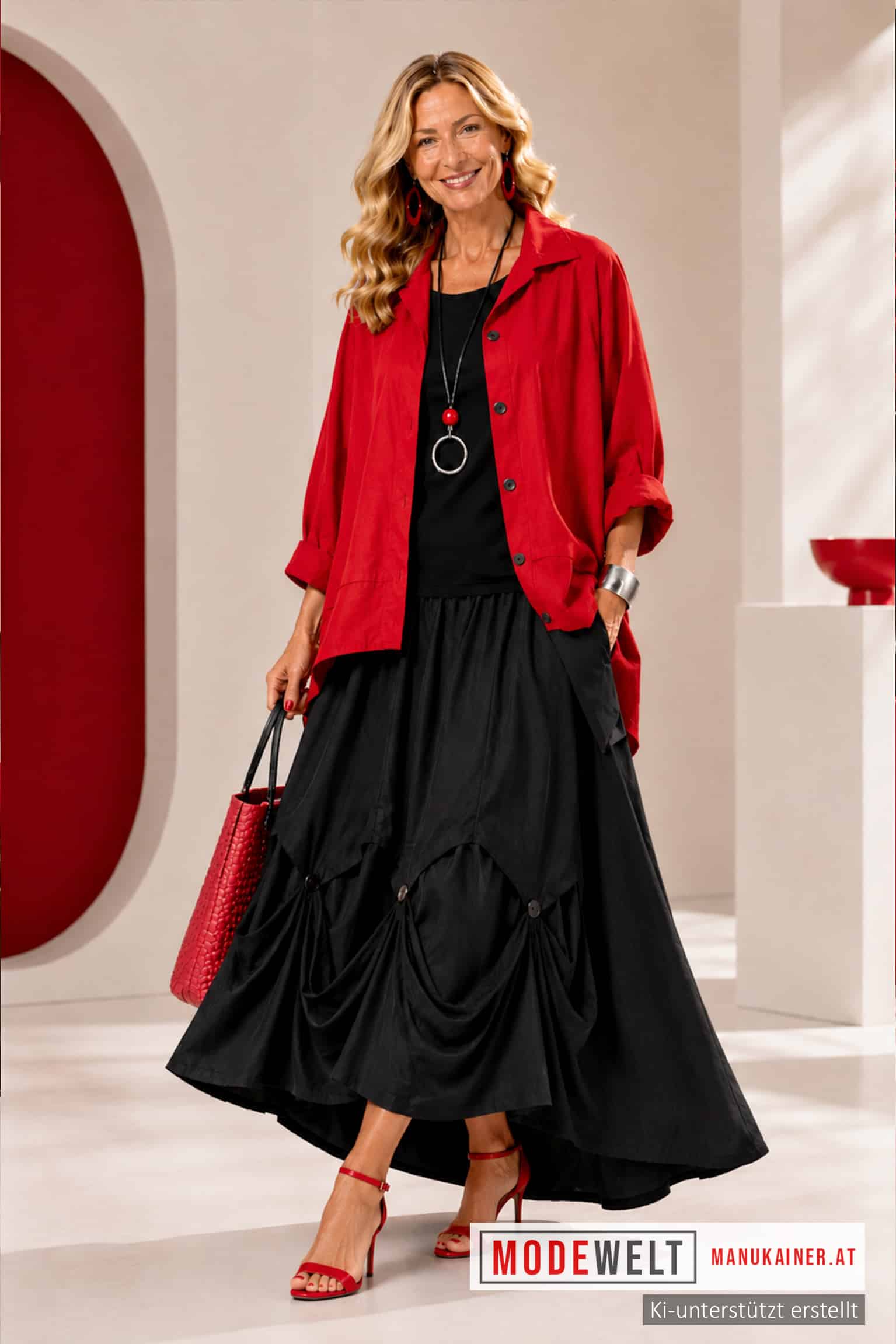 TrendJacke Flamenco Star Rosso |Gr. UNI 40-48+|, Anr.: 4346 – Bild 5