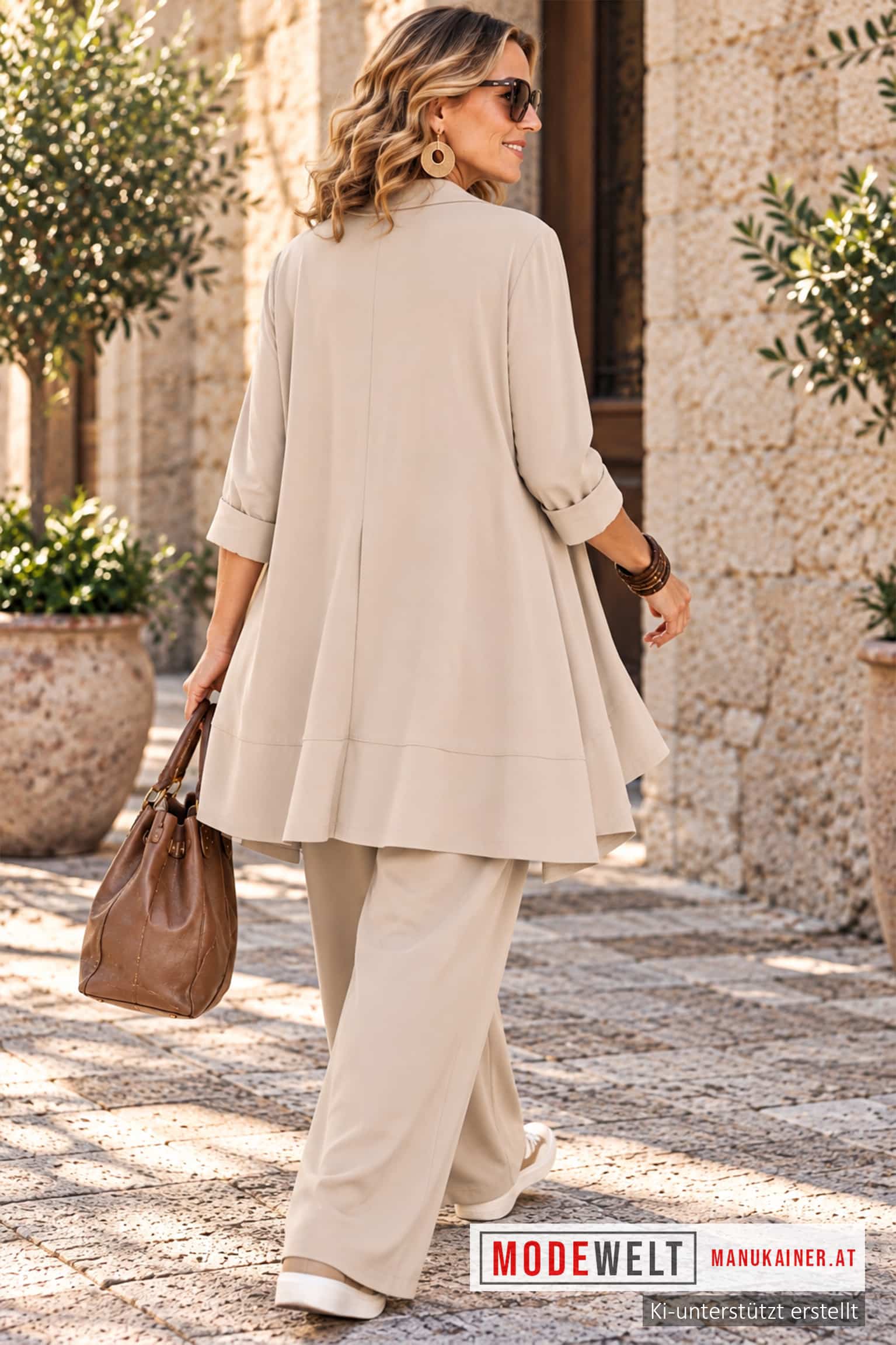 SweaterWeste Flow Beige |Gr. UNI 36-48+|, Anr.: 4357 – Bild 5