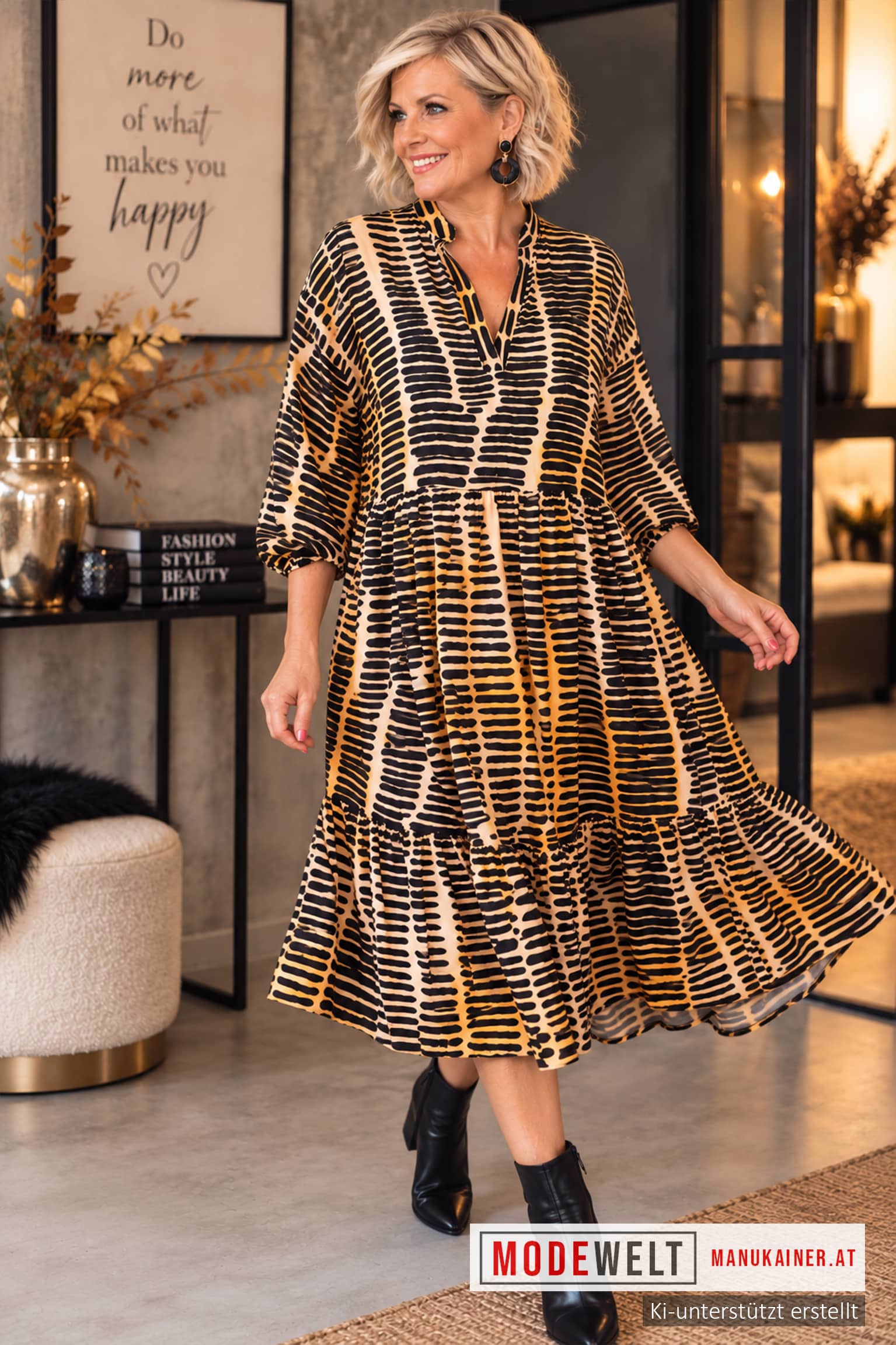 DesignKleid Wild Life |Gr. UNI 38-48|, Anr.: 4358 – Bild 3