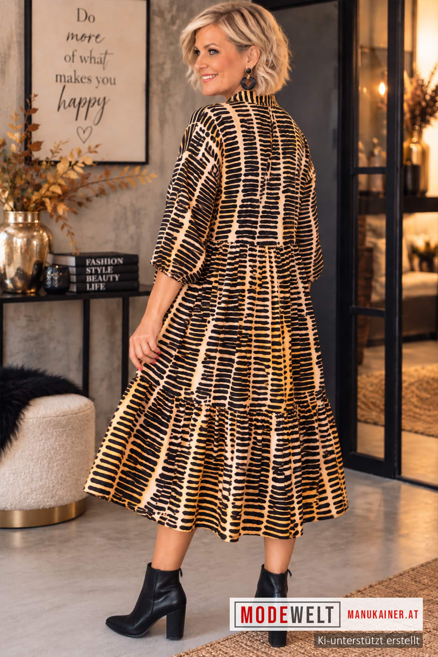 DesignKleid Wild Life |Gr. UNI 38-48|, Anr.: 4358 – Bild 4