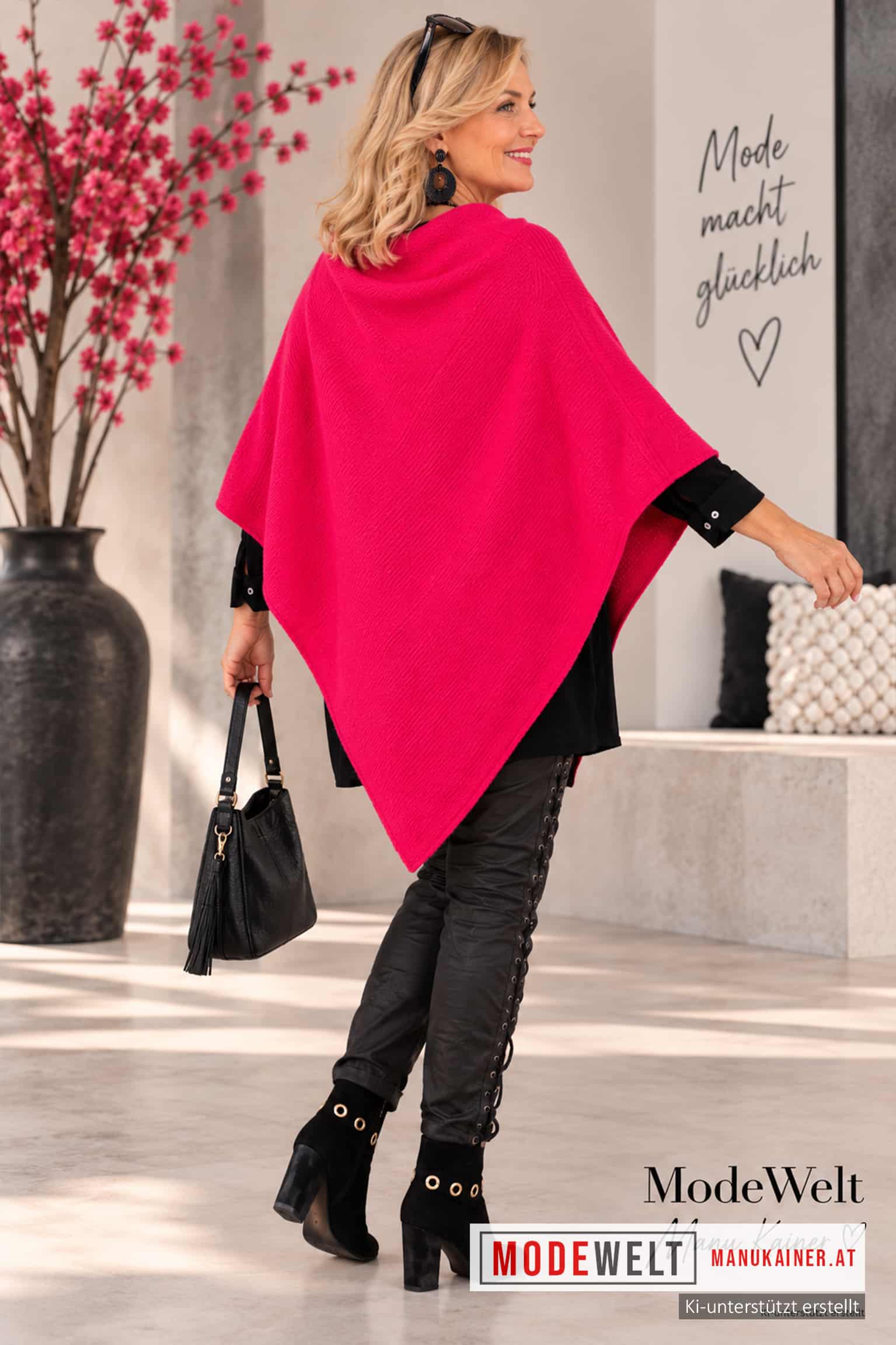 Poncho CAMILLA PINK |Gr. UNI 38-48|, Anr.: 4361 – Bild 4
