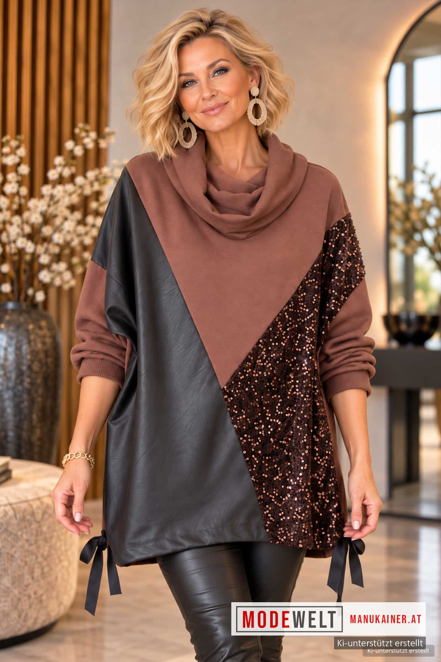 Sweater Chocolade Brilliant |Gr. UNI 40-48|, Anr.: 4368