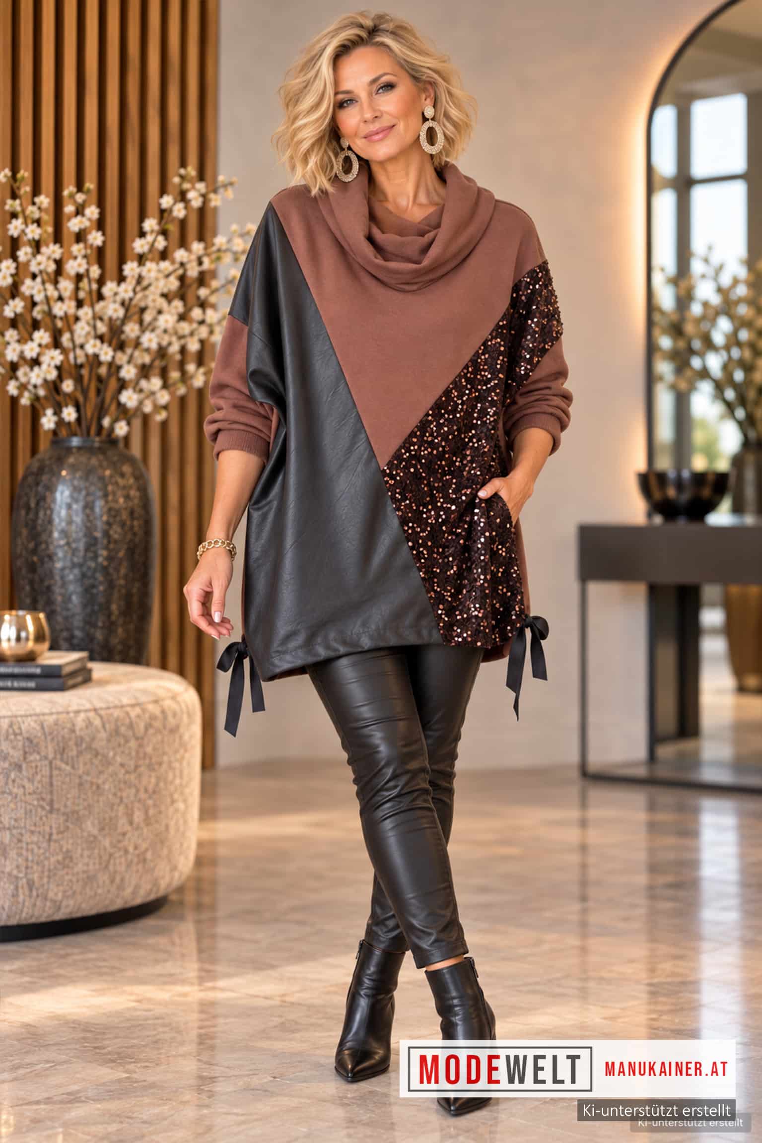 Sweater Chocolade Brilliant |Gr. UNI 40-48|, Anr.: 4368 – Bild 2