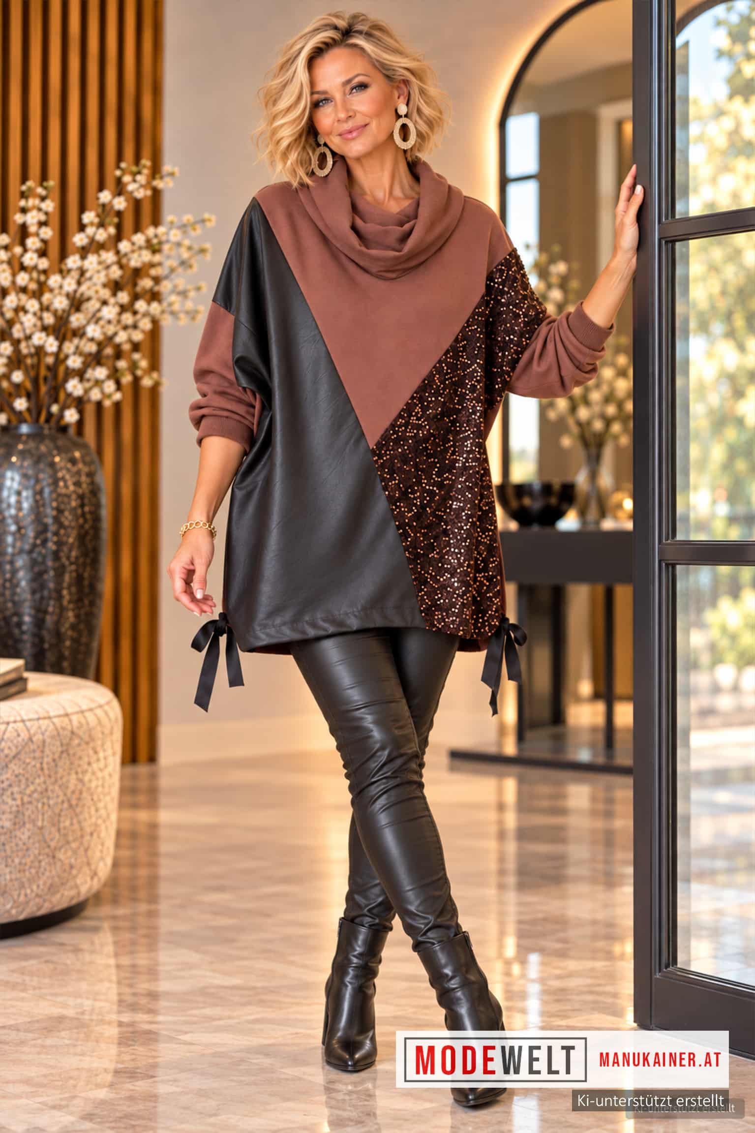Sweater Chocolade Brilliant |Gr. UNI 40-48|, Anr.: 4368 – Bild 3