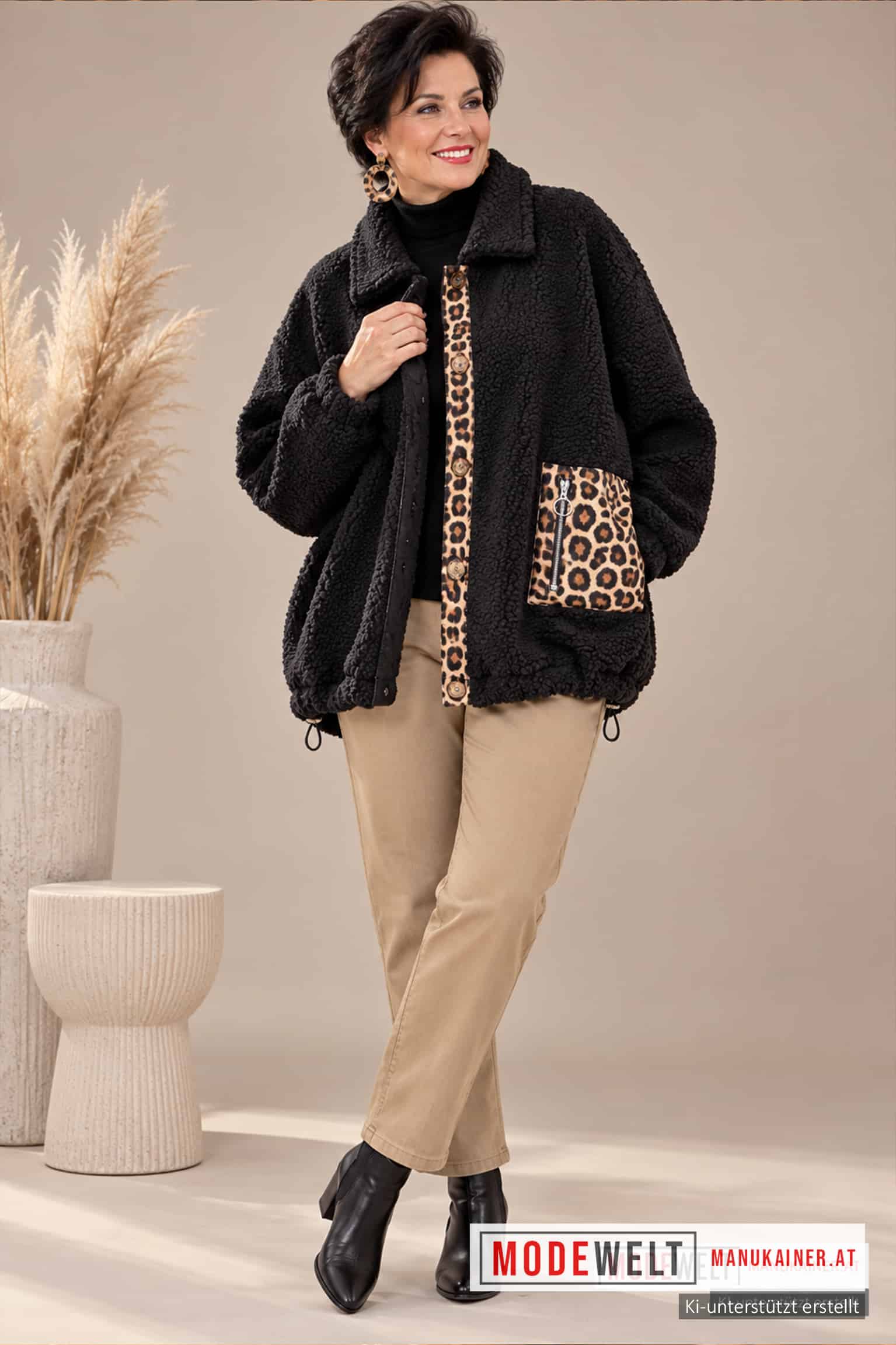 TeddyJacke Wild Romance |Gr. UNI 42-48+|, Anr.: 4373 – Bild 4