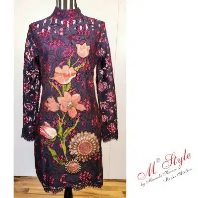 Spitzenkleid Purple |Gr. UNI 36-38|, Anr.: 876